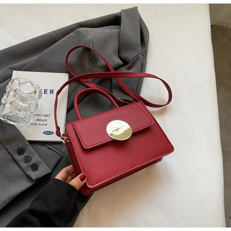 Metal Decor Embossed Handbags/Sling bags fashionnsio