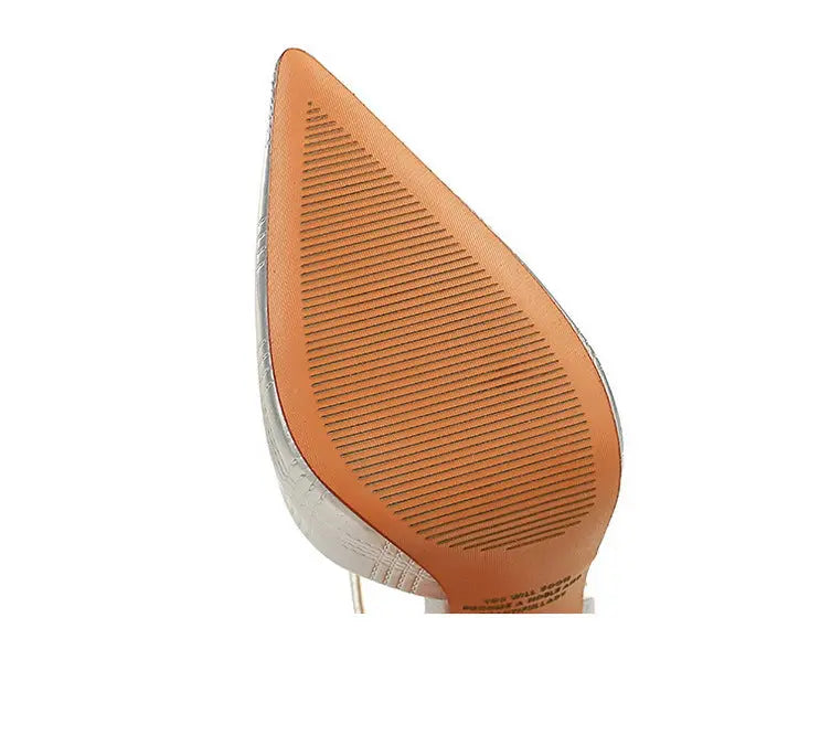 Plaid Lacquer Pointed Heels fashionnsio