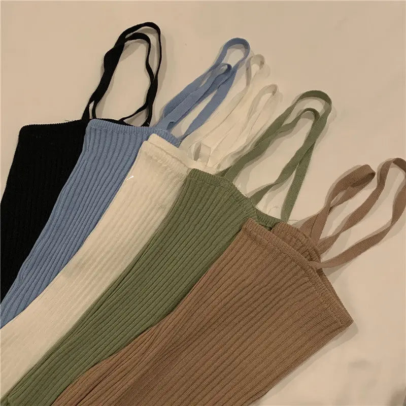 One Shoulder Knitted Top fashionnsio