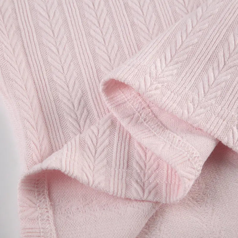 Y2K Knitted Bow Coquette Top fashionnsio