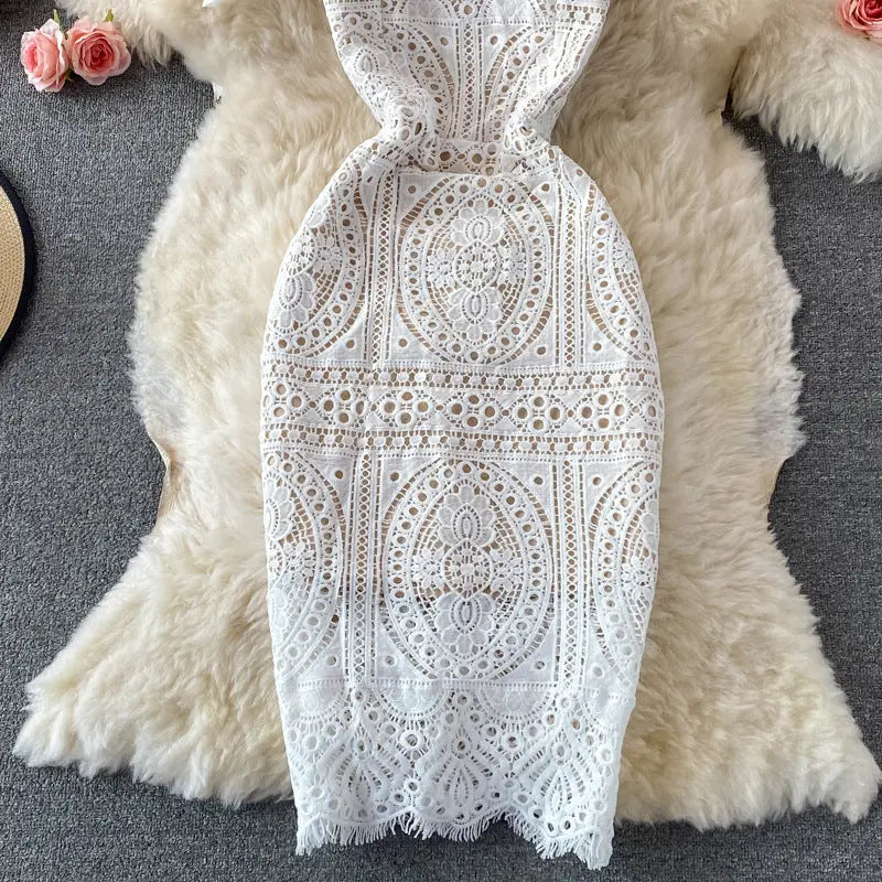 Bodycon Lace Dress fashionnsio