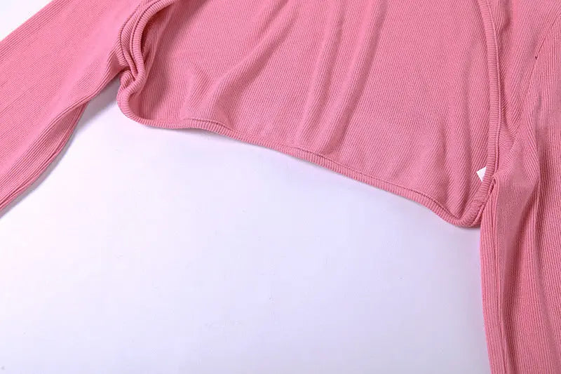 Bodycon Mini Dress + Cardigan fashionnsio