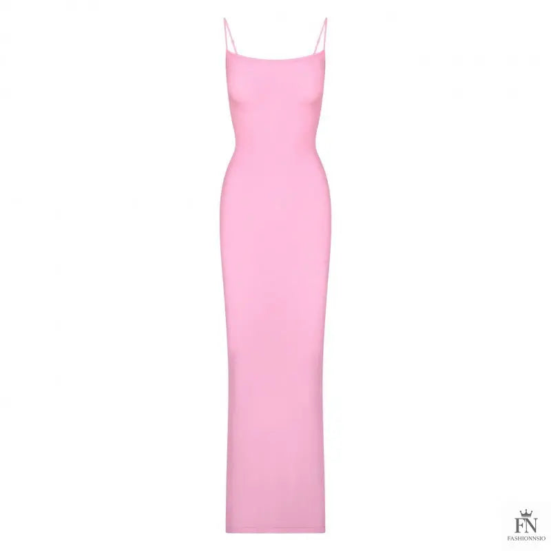 Backless Bodycon Long Dress - Fashionnsio