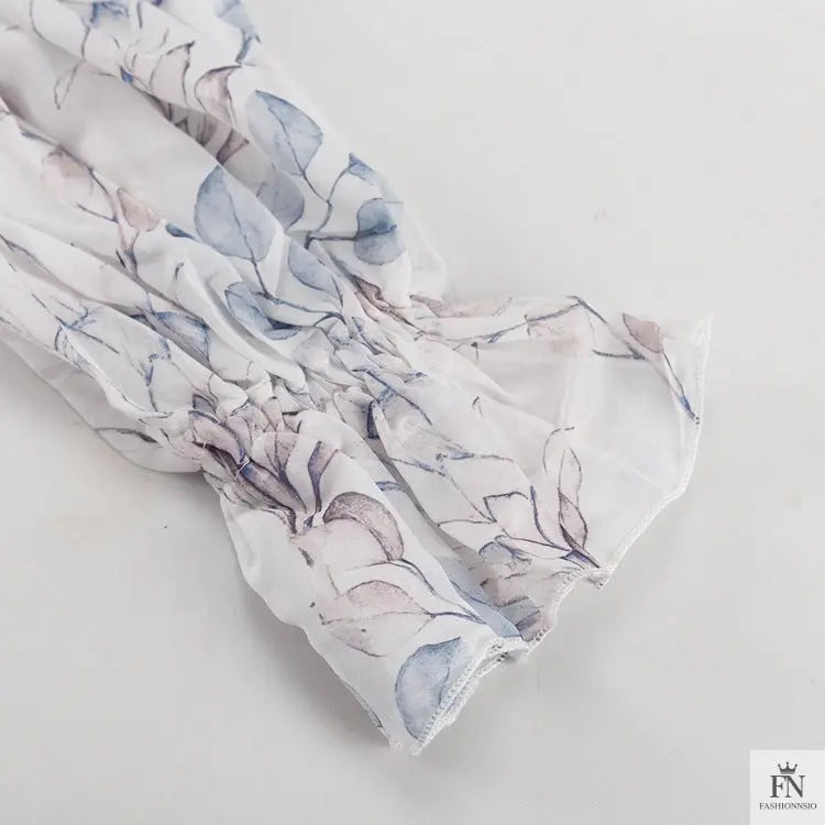 Floral Mini Ruffle Dress