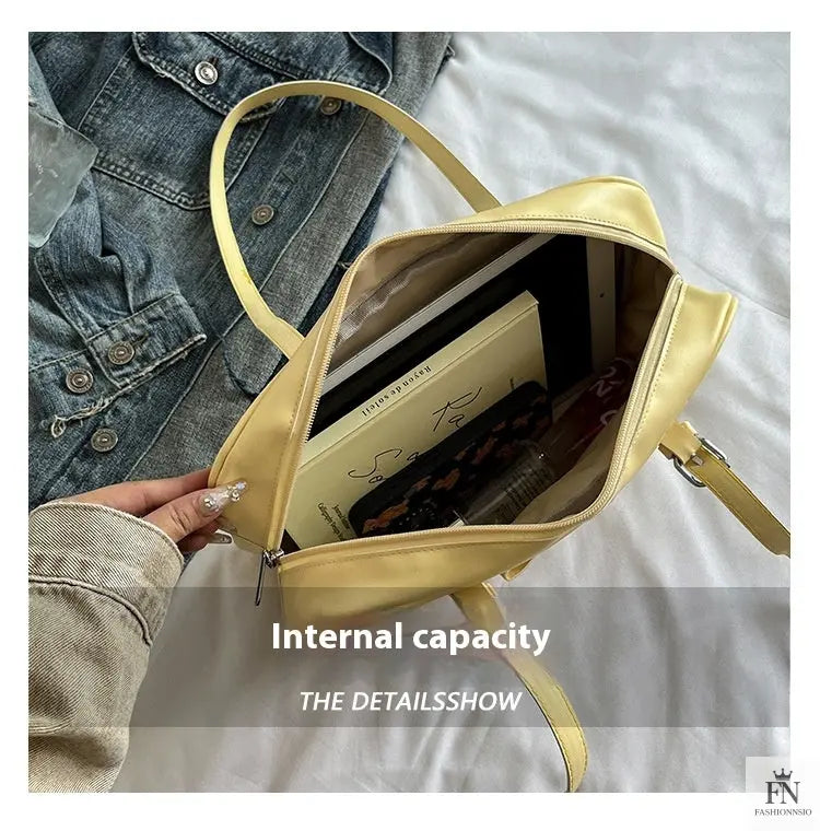 Pearl Bow Pillow Shoulder Bags - Bow Bag - Fashionnsio