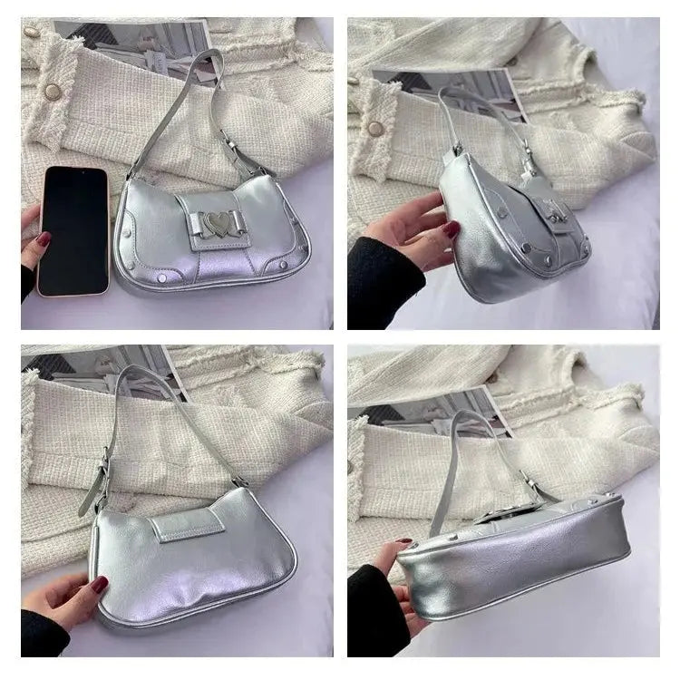 Y2k Retro Love Shoulder Bags fashionnsio
