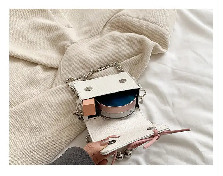 Cute Bow Mini Chain Handbags/Sling Bags fashionnsio