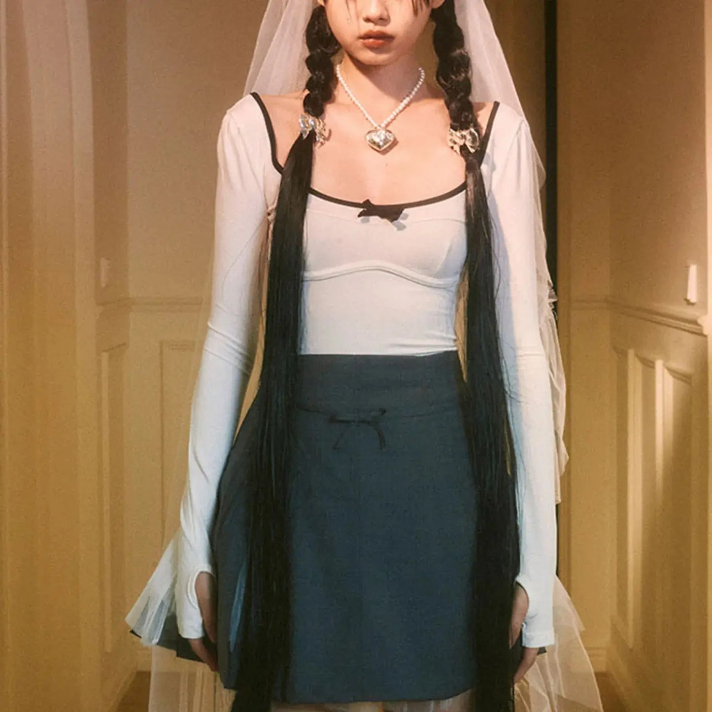 Fairy Bow Long Sleeve Top fashionnsio