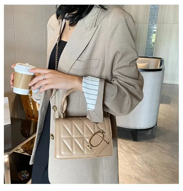 Quilted Flap Handbags/Sling Bags fashionnsio