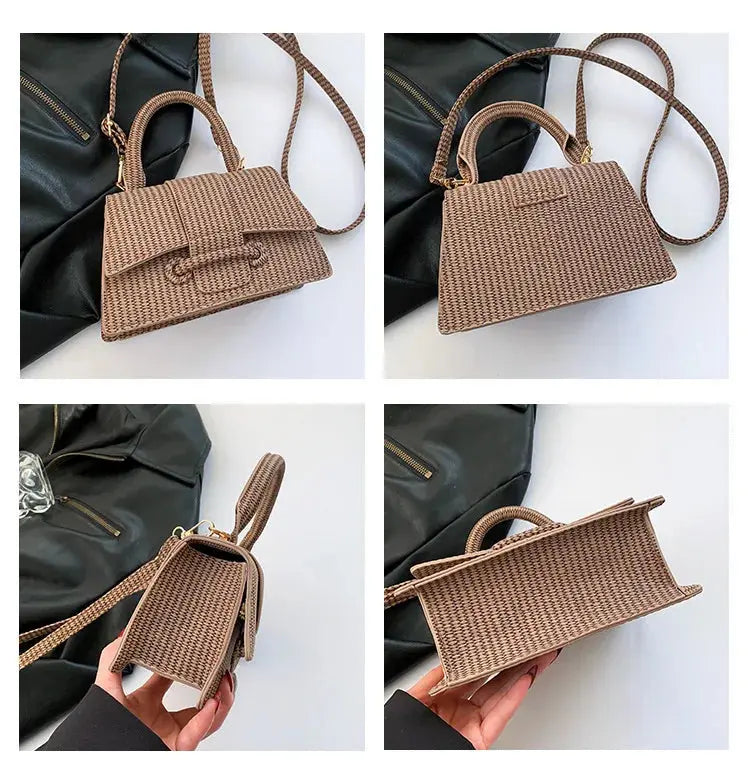 Chic Striped Handbags/Sling Bags fashionnsio