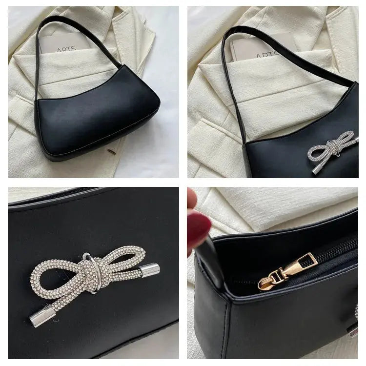Bow knot Shoulder Bags fashionnsio