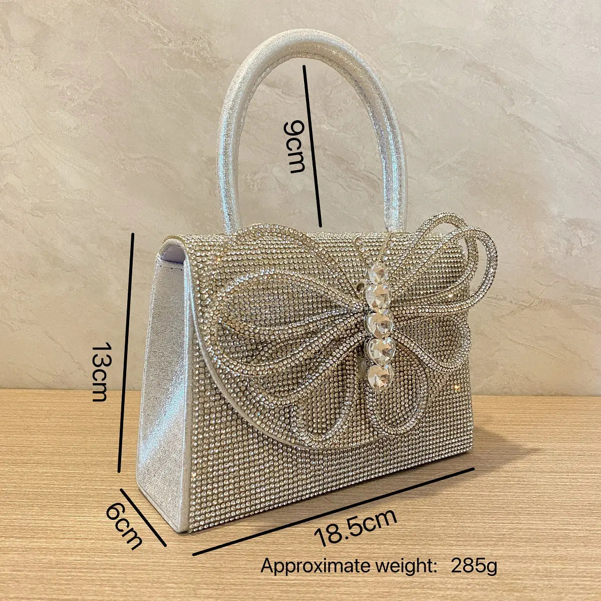 Rhinestone Butterfly Handbags fashionnsio
