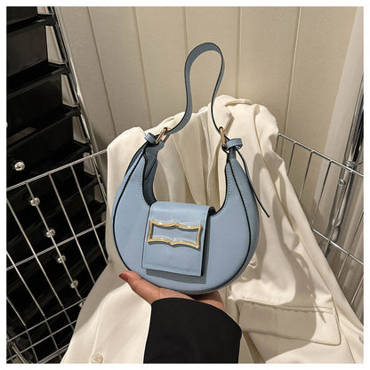 Dumpling Buckle Shoulder Bags