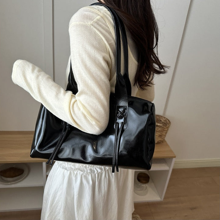 Elegant Large Shoulder Bags - Fashionnsio
