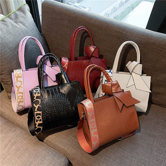 Knot Wide Strap Handbags