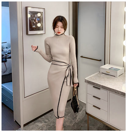 Korean Ribbon Knot Dress