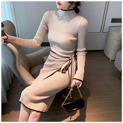 Korean Ribbon Knot Dress