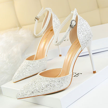 Sequins Sparkly Party Heels