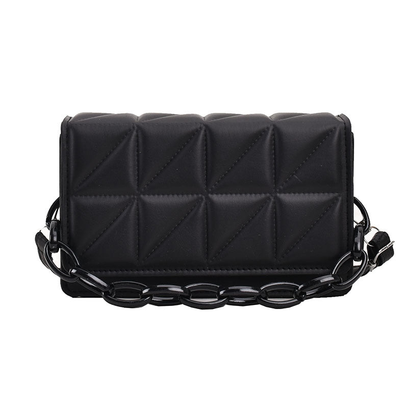 Elegant Quilted Chain Crossbody Bags fashionnsio