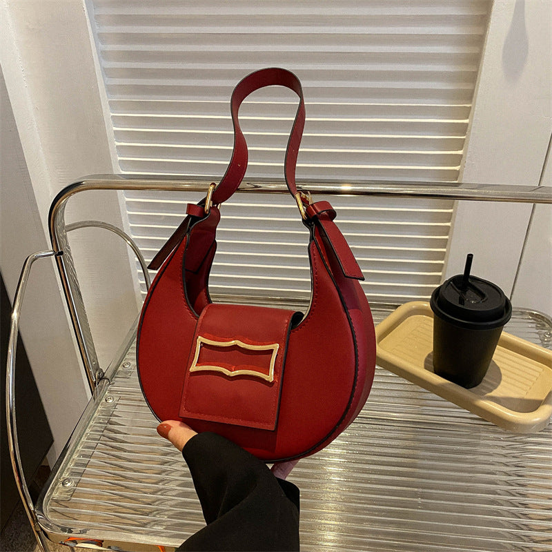 Dumpling Buckle Shoulder Bags