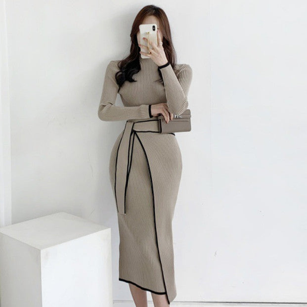 Korean Ribbon Knot Dress