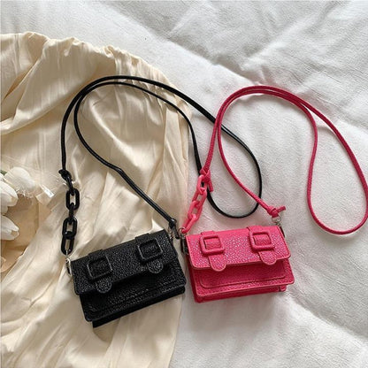 Metal Chain Mini Sling/Crossbody Bags