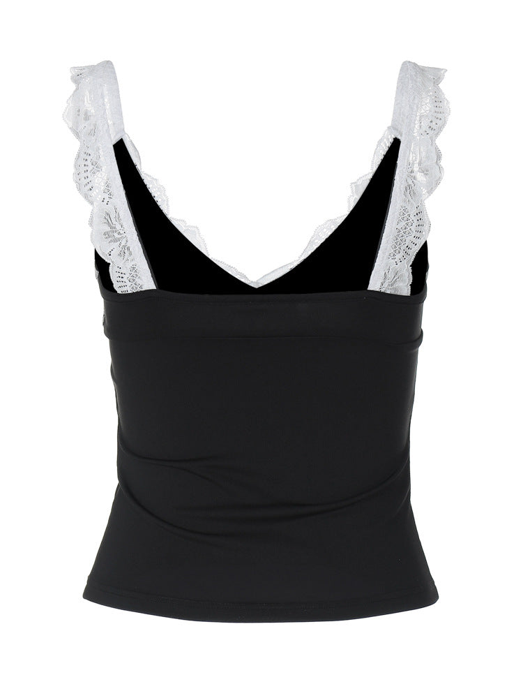 Bow Lace Tank Top