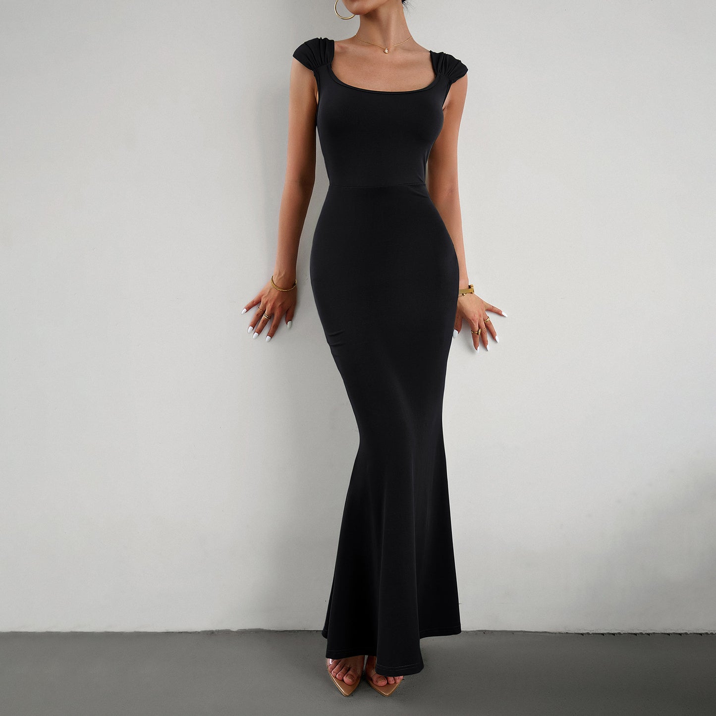 Elegant Bodycon Long Dress