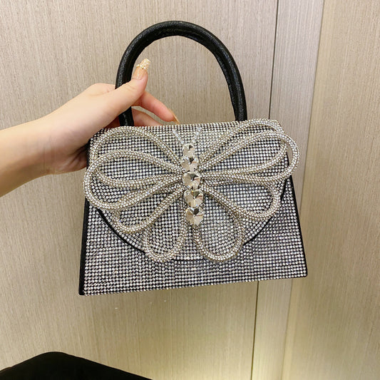 Rhinestone Butterfly Handbags