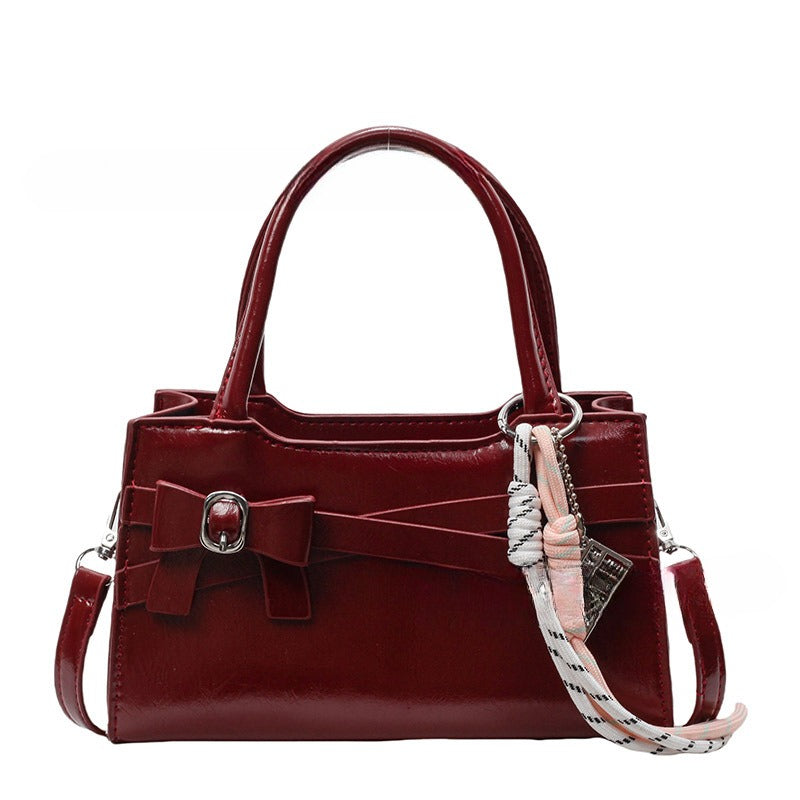 Korean Style Bow Handbags - Fashionnsio