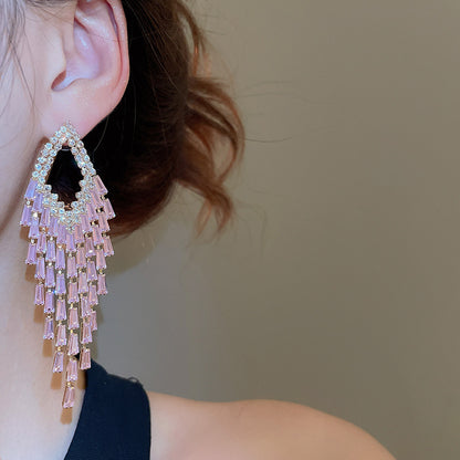 Light Luxury High-end EarringsEuropean And American Style (Copy) - Fashionnsio