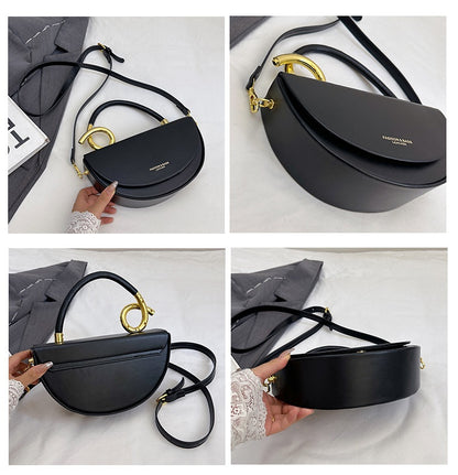 Half Moon Saddle Bags - Fashionnsio