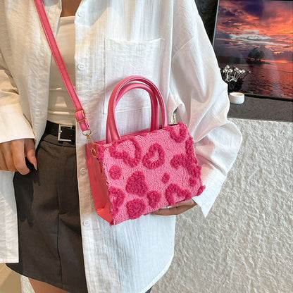 Plush Mini Tote Bags - Fashionnsio