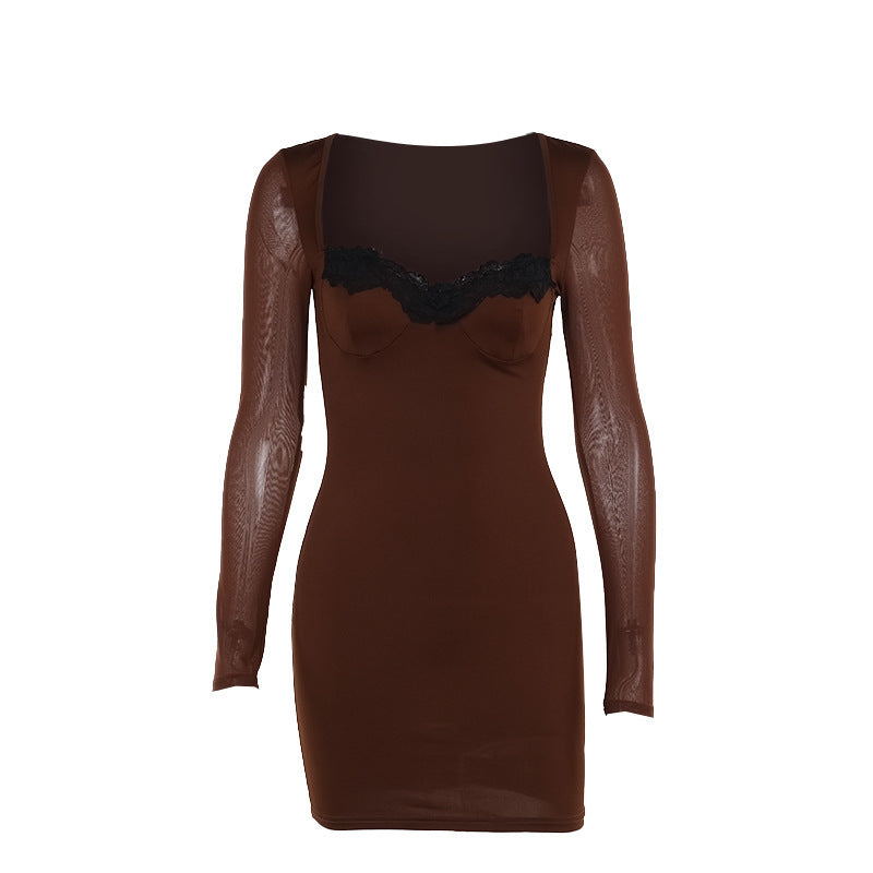 Bodycon Long Sleeve Mini Dress