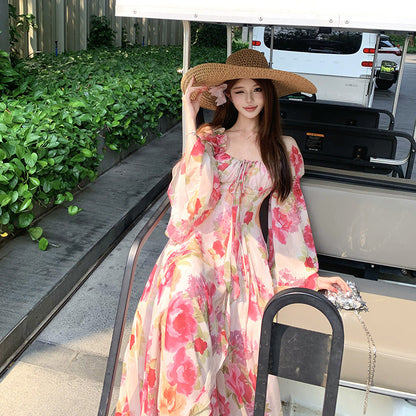 Flowy Floral Maxi Dress