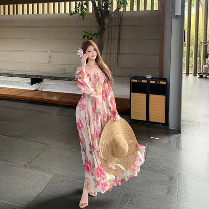 Flowy Floral Maxi Dress