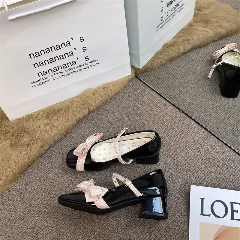 Fairy Bow Ballet Flats - Fashionnsio