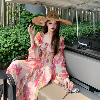 Flowy Floral Maxi Dress