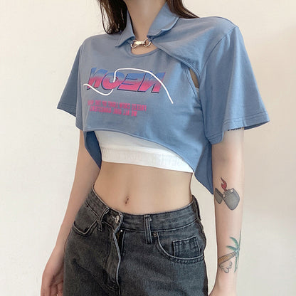 Two-Piece Set Crop Top