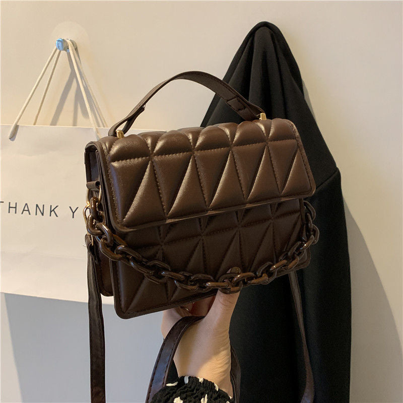 Chocolate Acrylic Handbags/Sling Bags fashionnsio