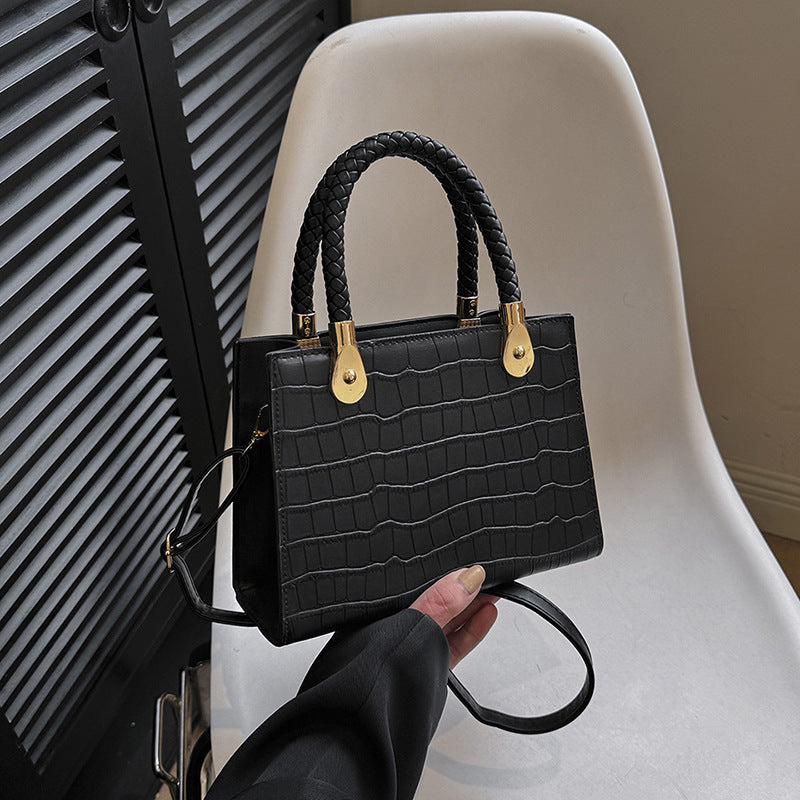 Textured Fashionable Tote Handbags