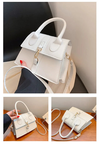 Fashion Lock Flap Handbags