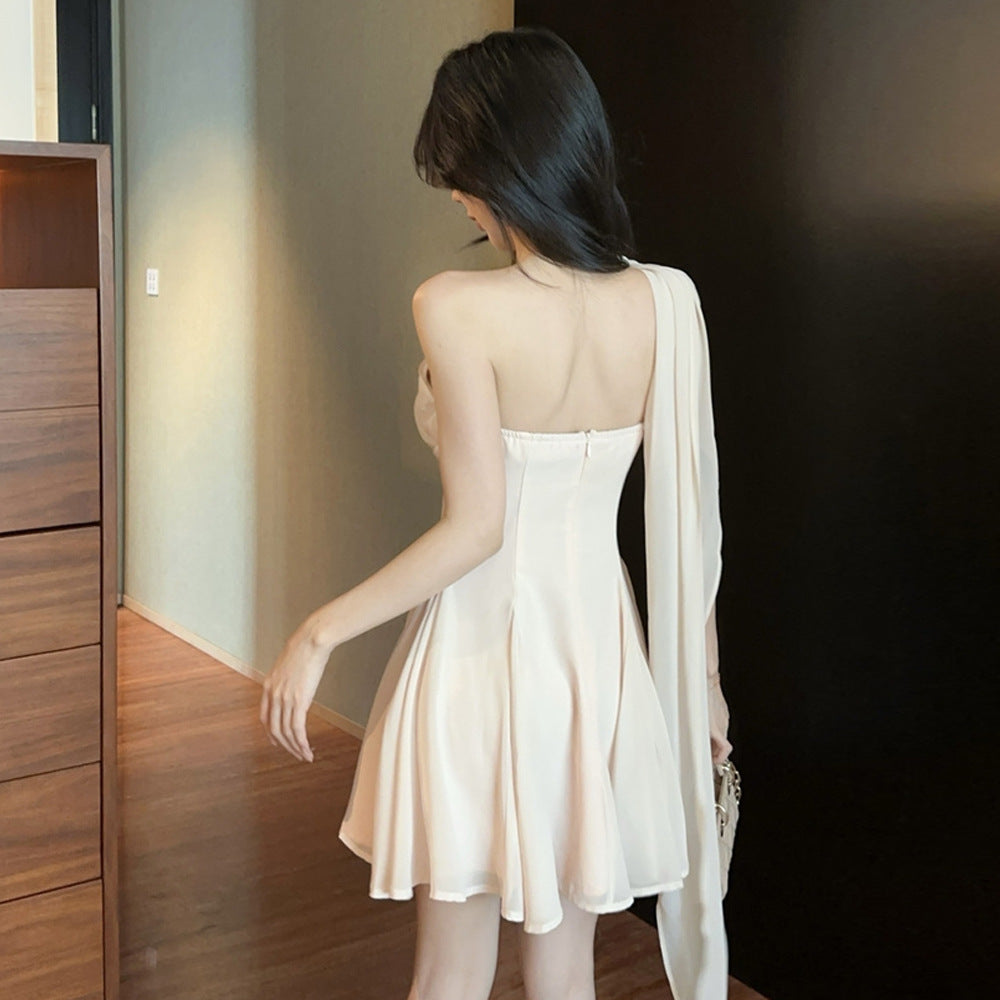 Floral Off Shoulder Mini Dress - Fashionnsio