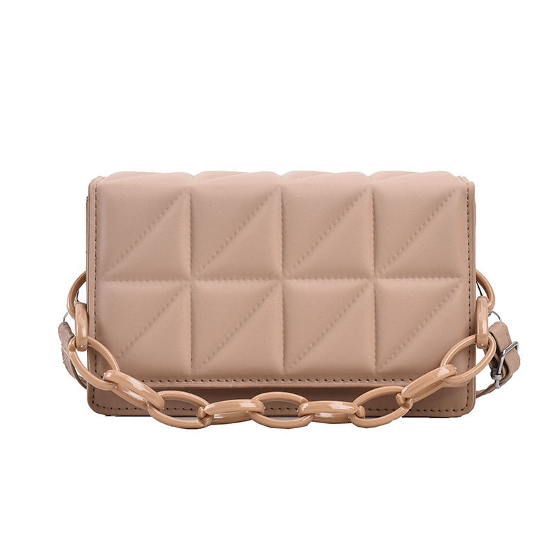 Elegant Quilted Chain Crossbody Bags fashionnsio