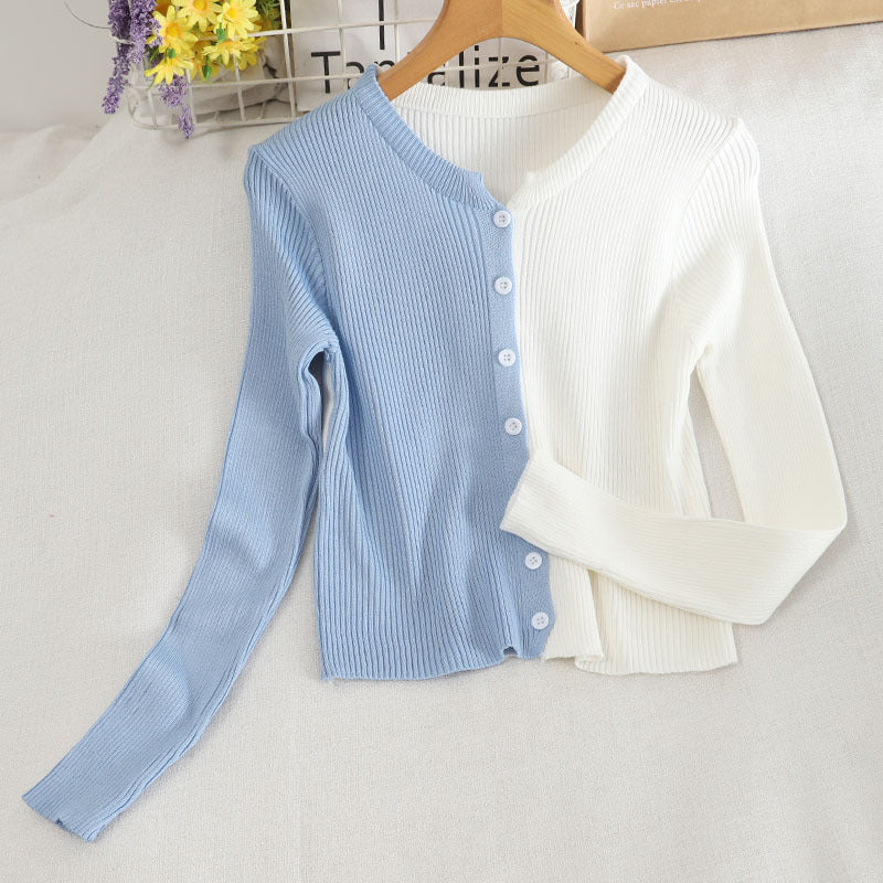 Long Sleeve Knitted Top/Cardigan