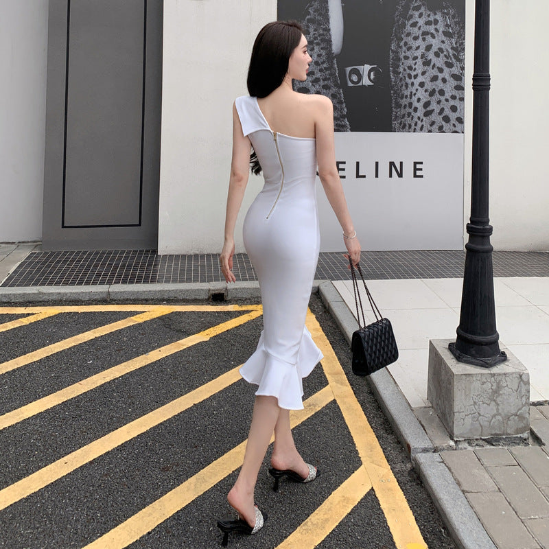 One-shoulder Mermaid Dress