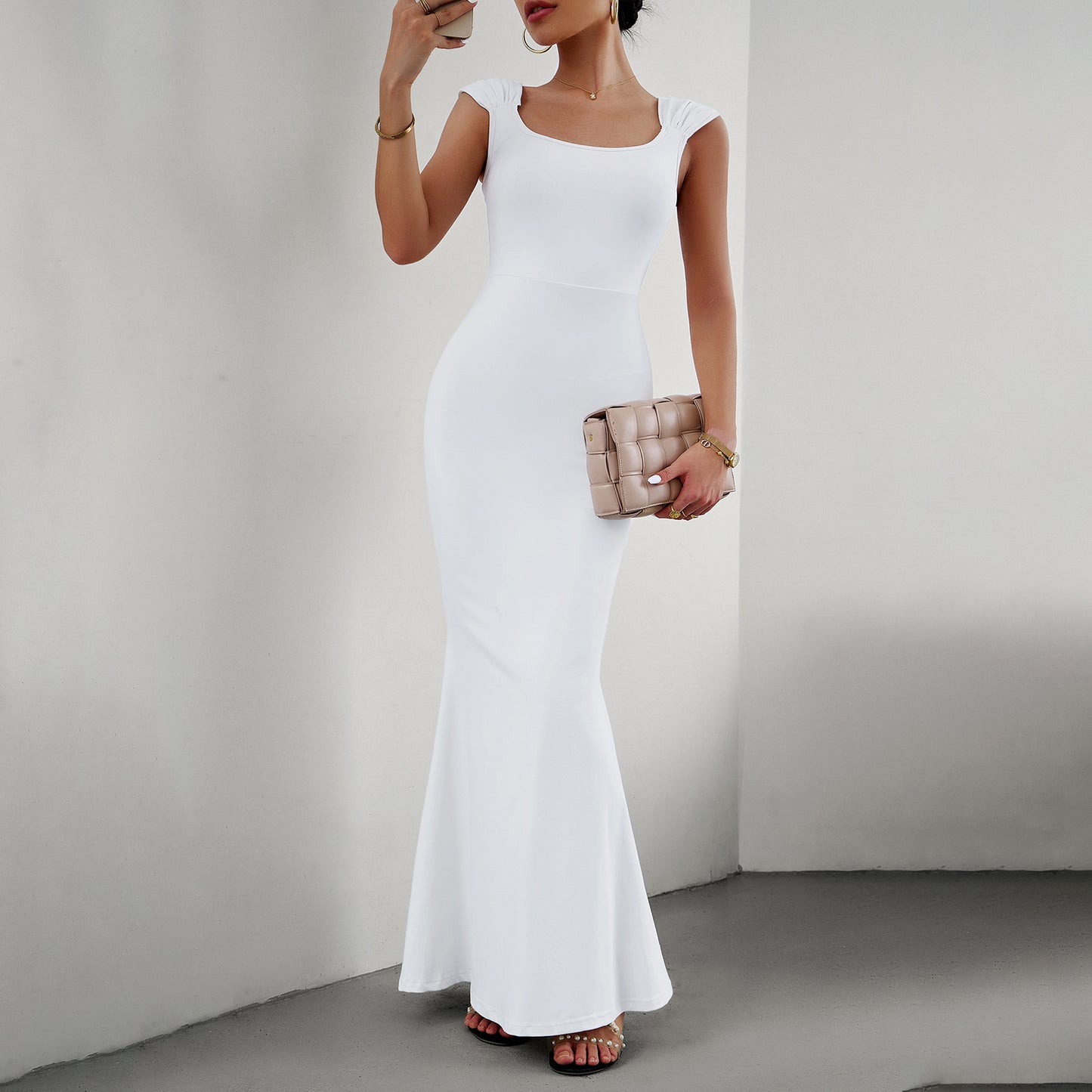 Elegant Bodycon Long Dress