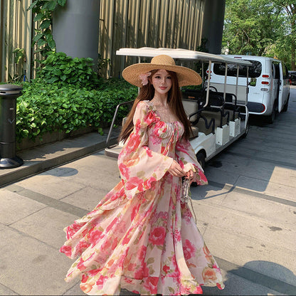 Flowy Floral Maxi Dress