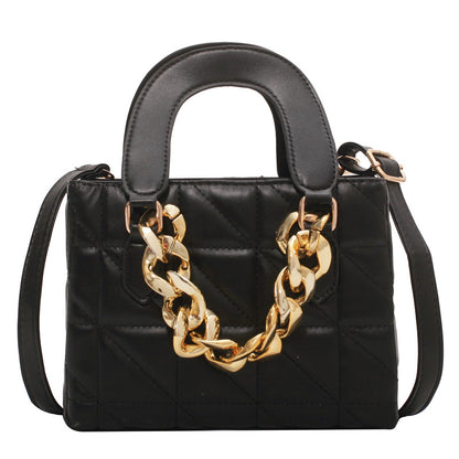 Rhombus Chain Tote Handbags