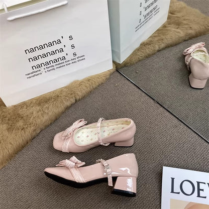 Fairy Bow Ballet Flats - Fashionnsio